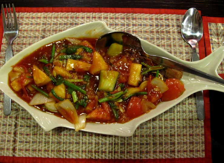 crispy pork sweet and sour