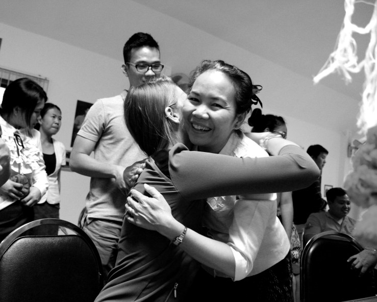 nila and marielle B&amp;W