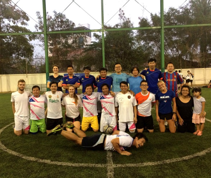 soccer team last game